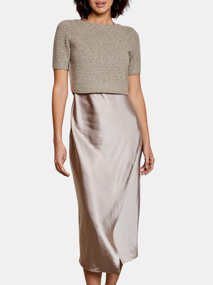 Met Sweater Dress Combo