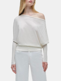 Lavina Draped Off Shoulder Sweater - Morley 