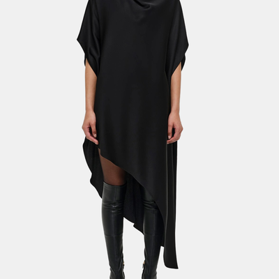 Sadia Cape Mini Dress