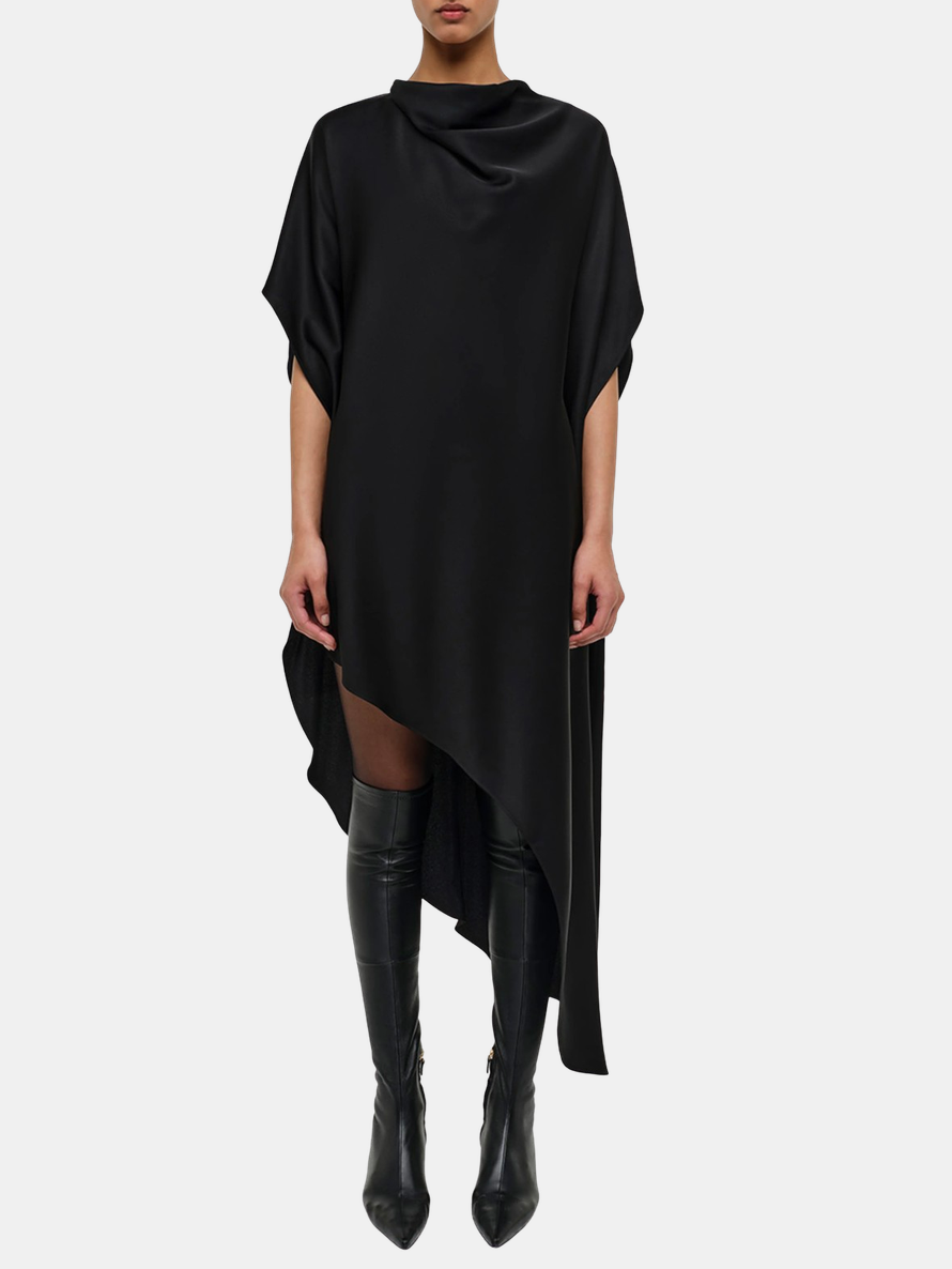 Sadia Cape Mini Dress