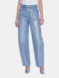 Wes High Rise Barrel Jean - Morley 