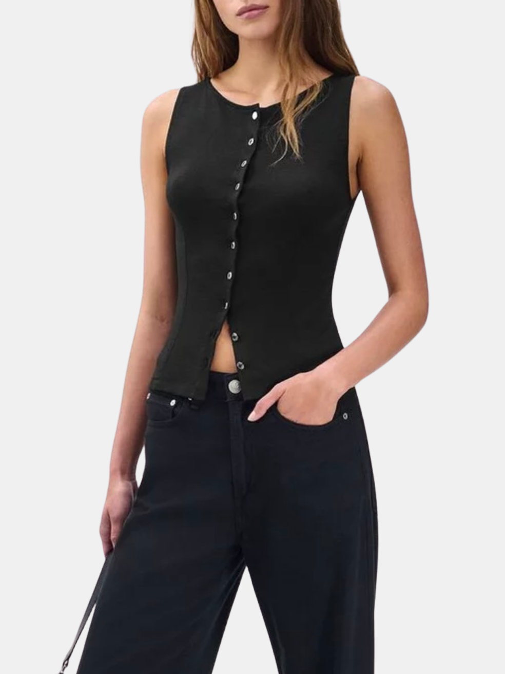 The Knit Boatneck Tank