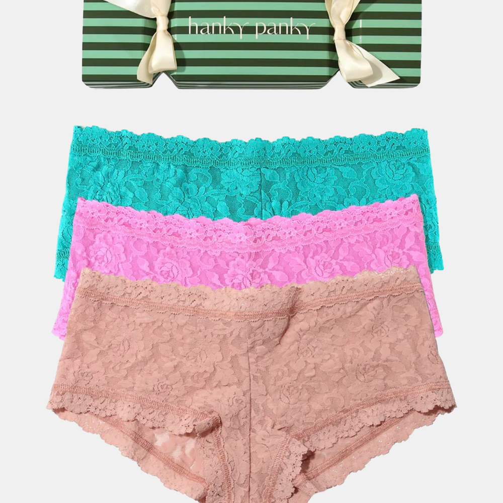 Holiday Cracker 3pk Boyshort