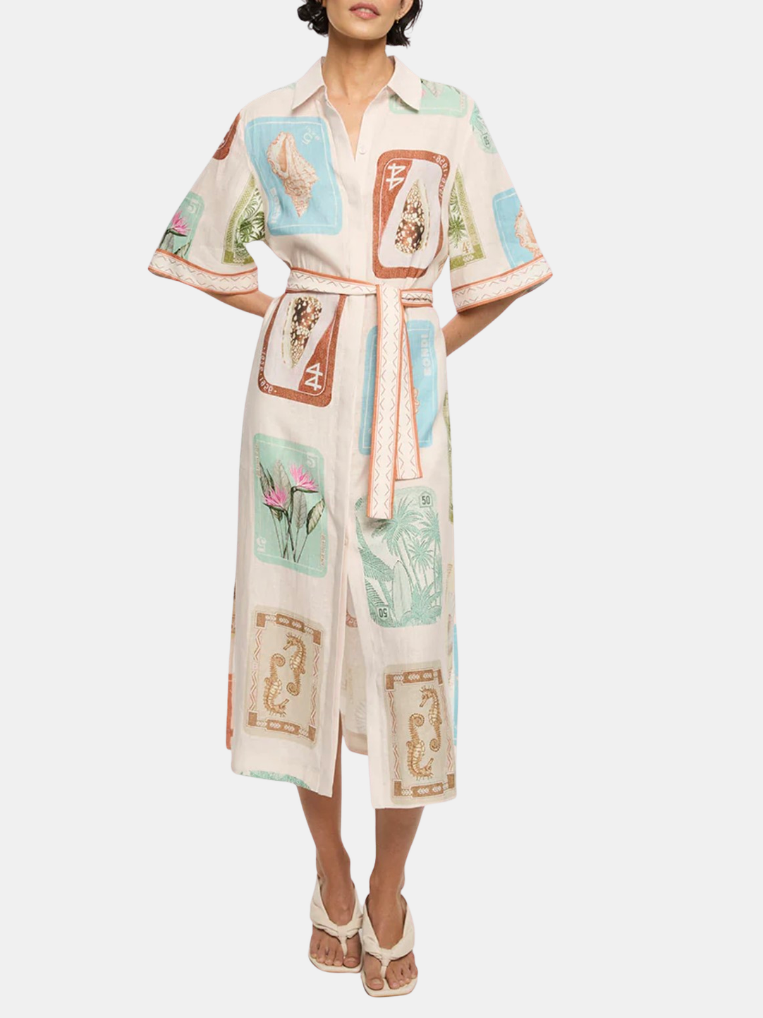 Coastline Shirt Dress