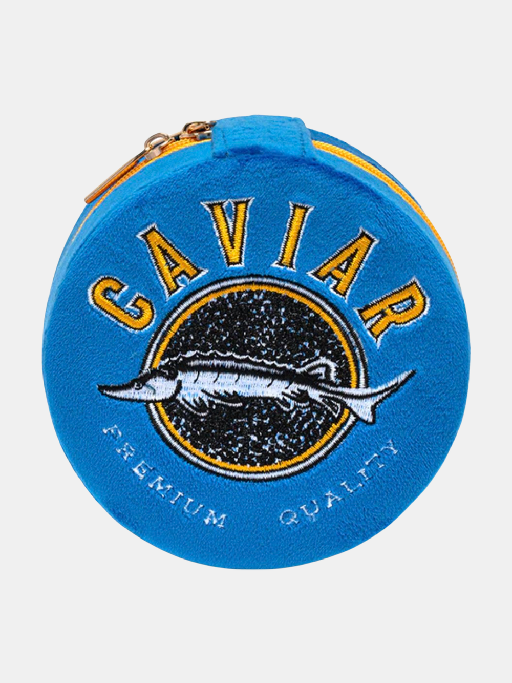 Caviar Tin Jewelry Zip Case