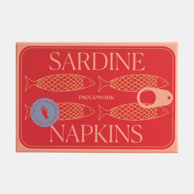 Sardine Cocktail Napkins Set