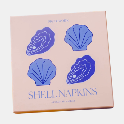 Shell Cocktail Napkins Set