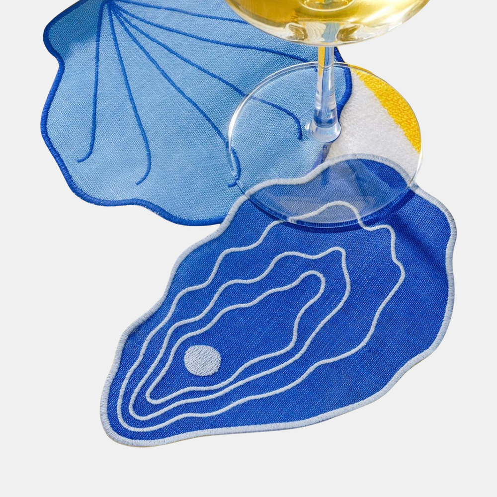 Shell Cocktail Napkins Set