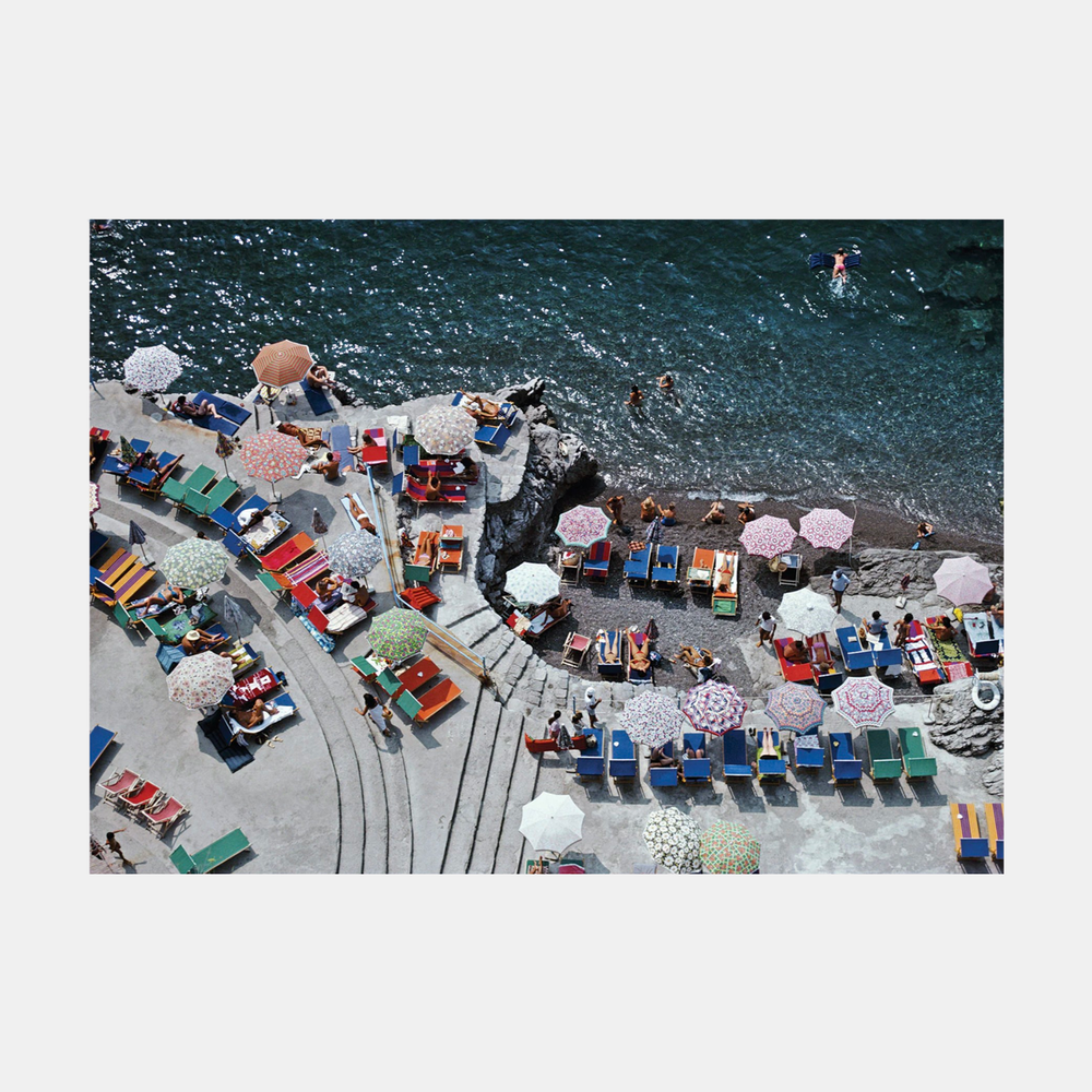 Positano Beach - Slim Aarons