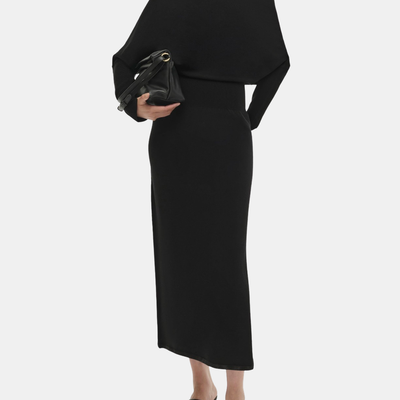 Janese Off Shoulder Midi Dress