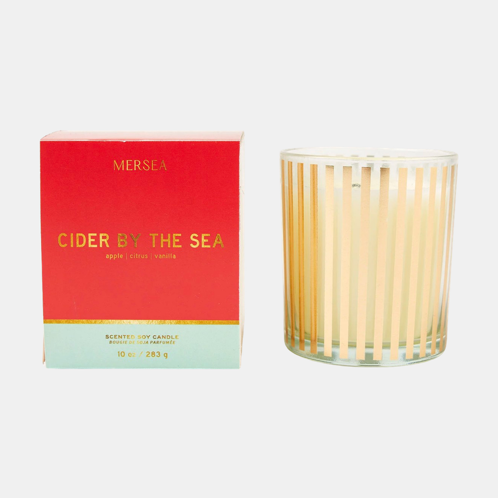 Cider By The Sea Holiday Boxed Candle