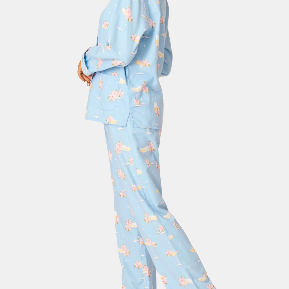 Fizz The Season Flannel PJ Set