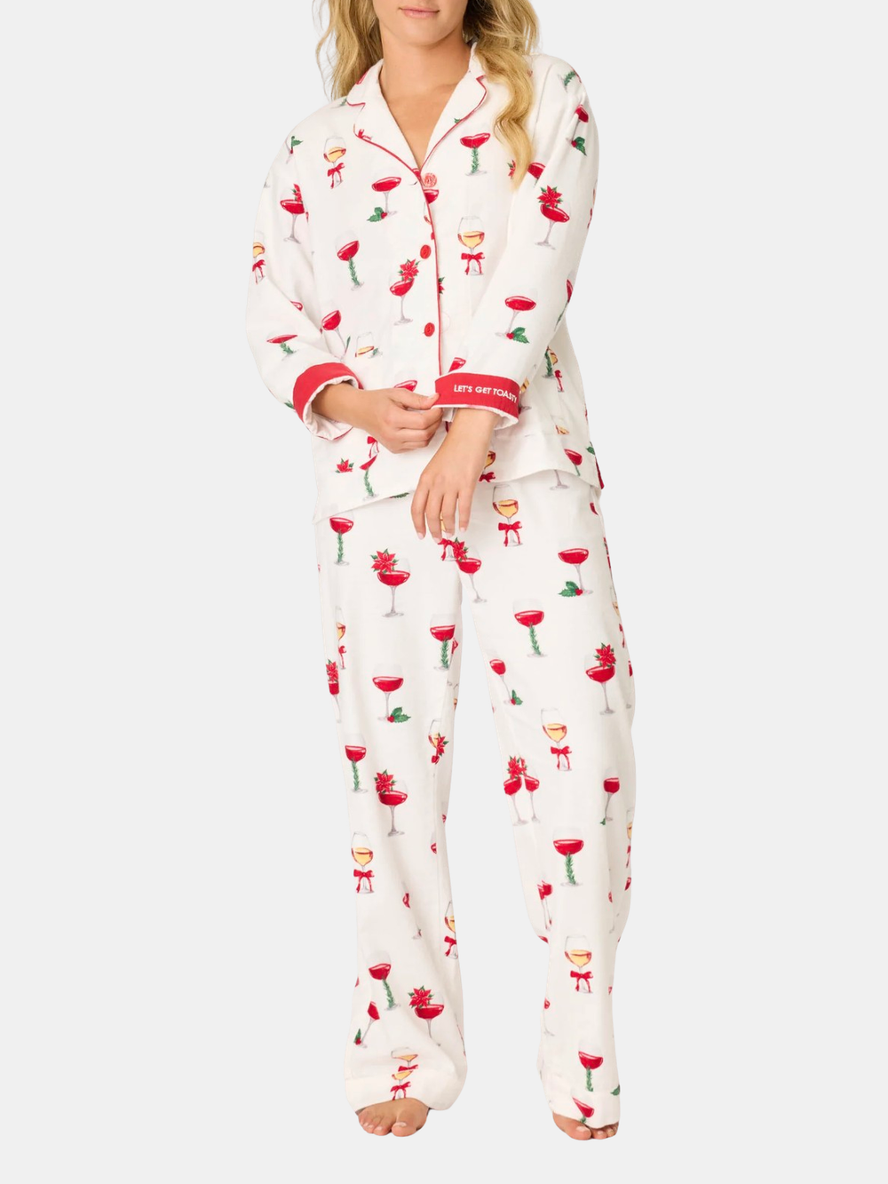 Let's Get Toasty Flannel PJ Set