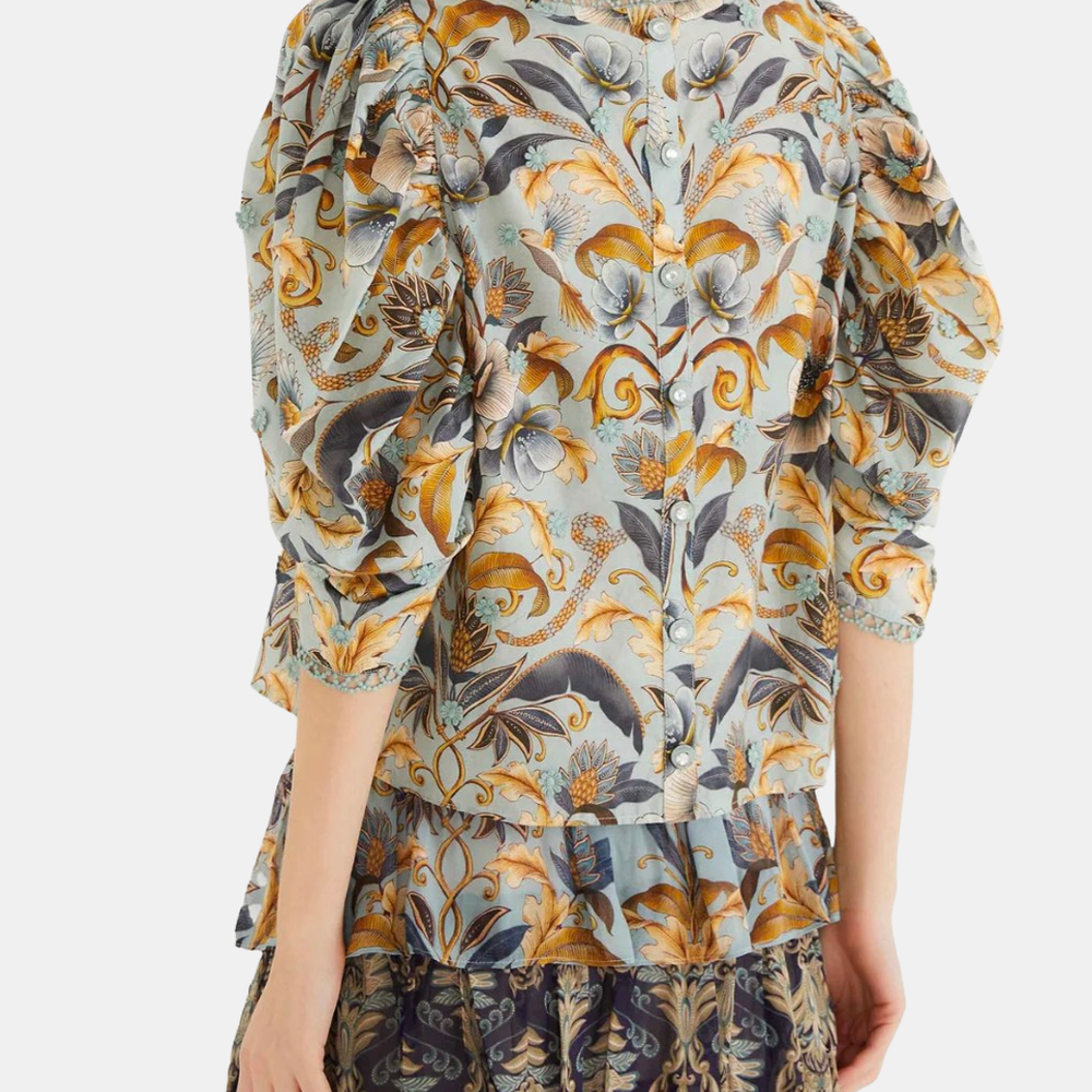 Snake Garden 3d Blouse