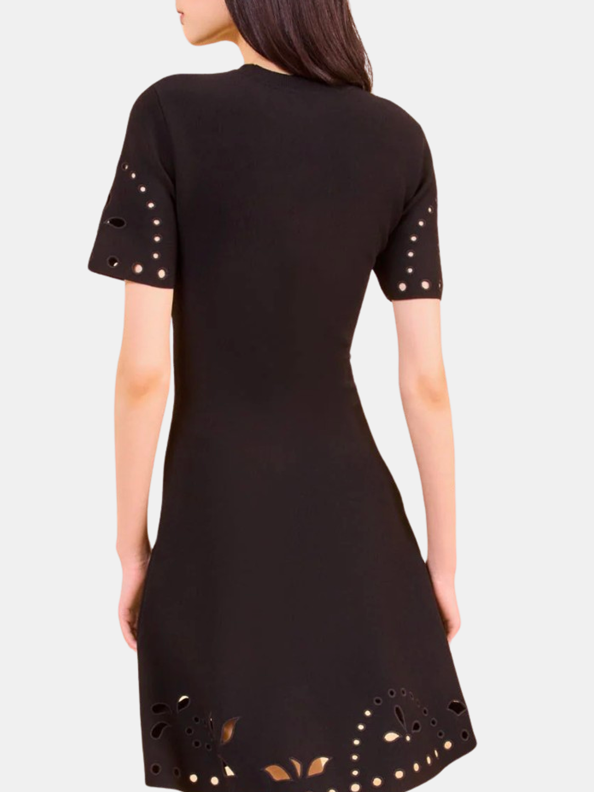 Fania Short Sleeve Knit Mini Dress