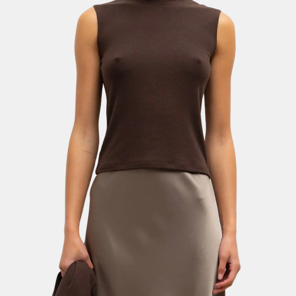 Lauren Sleeveless Turtleneck