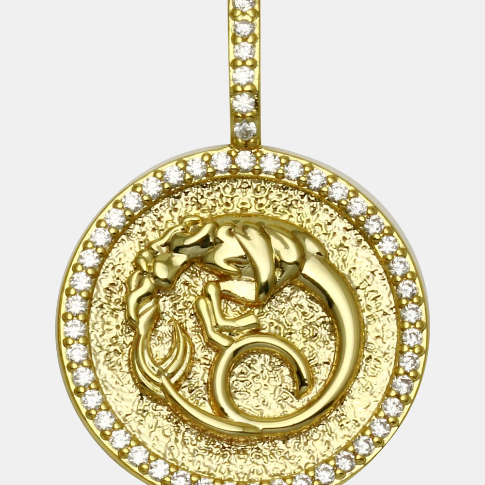 Zodiac Medallion Charm