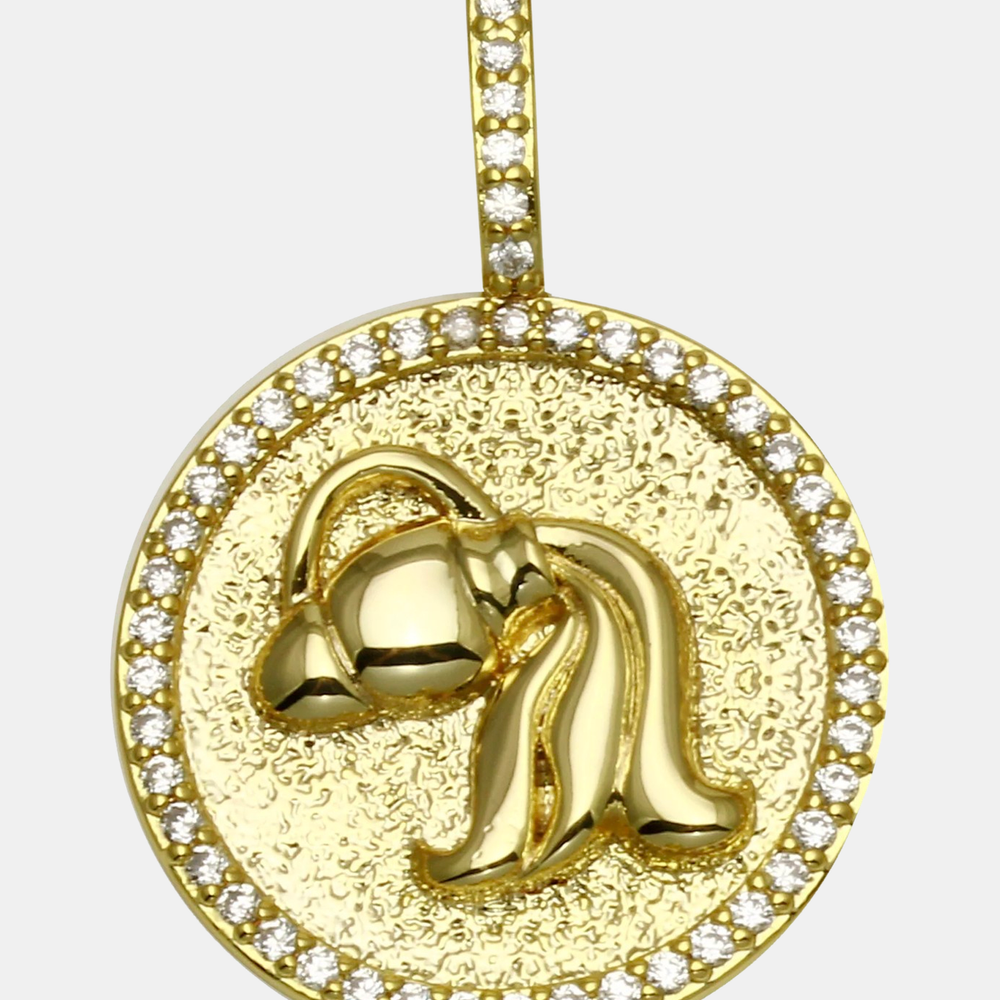 Zodiac Medallion Charm