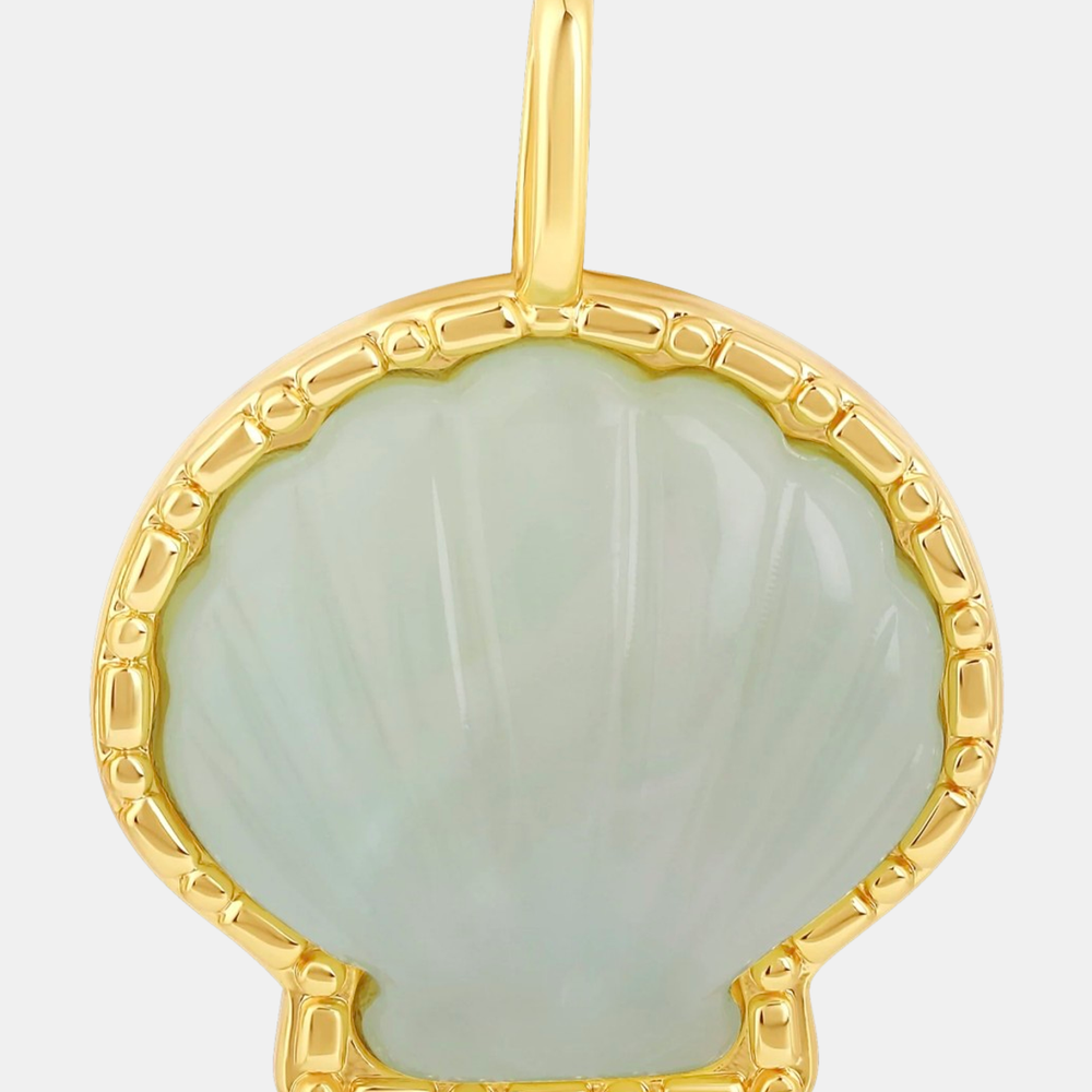Stone Shell Charm