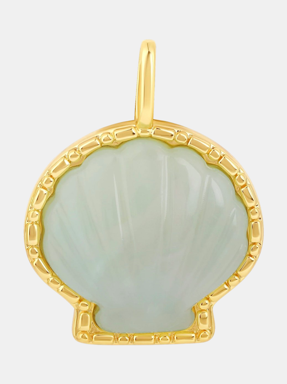 Stone Shell Charm