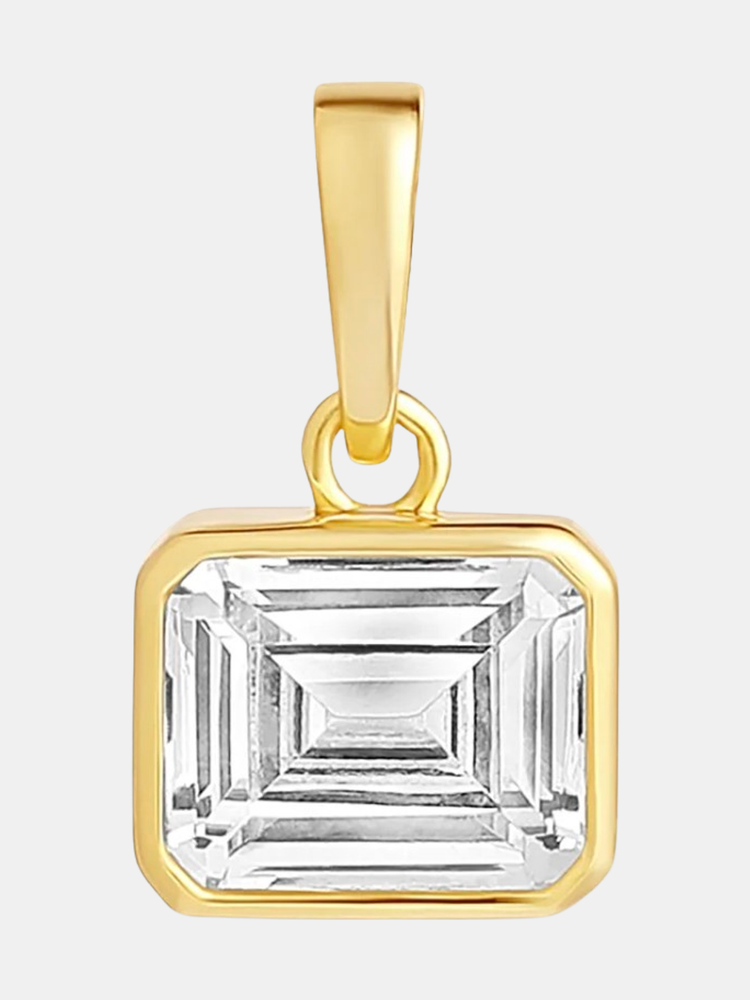 Emerald Cut Charm
