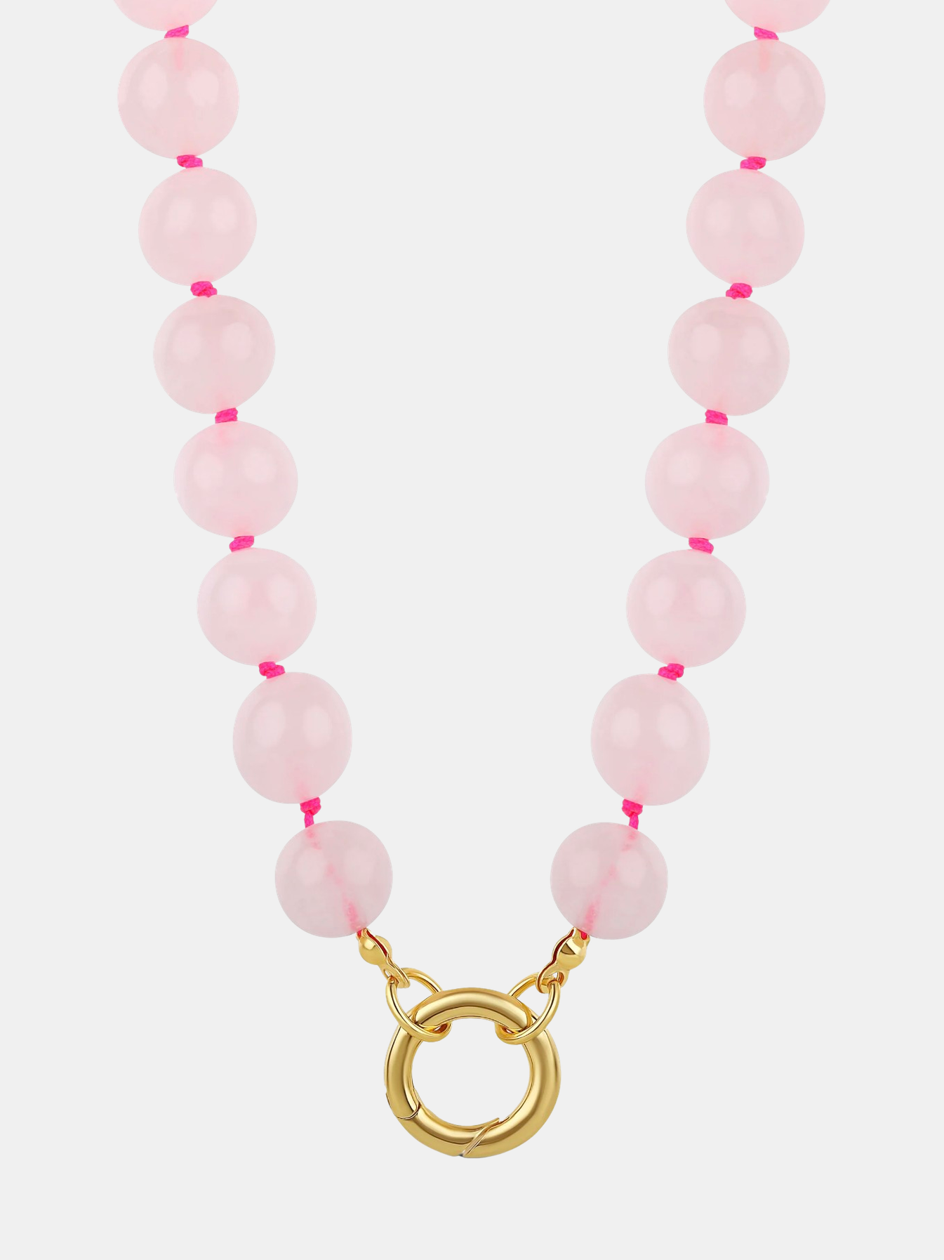 Bubblegum Push Clasp Necklace