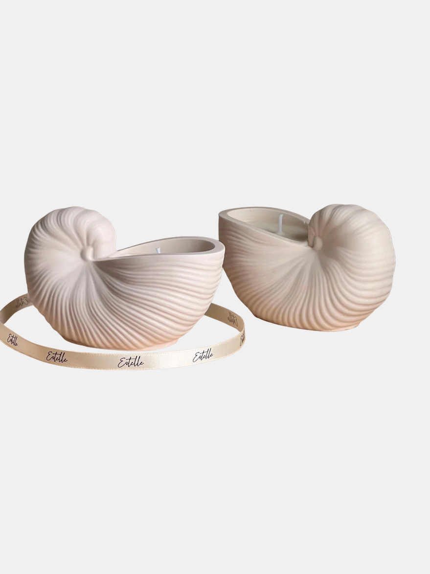 Sea Shell Container Candle