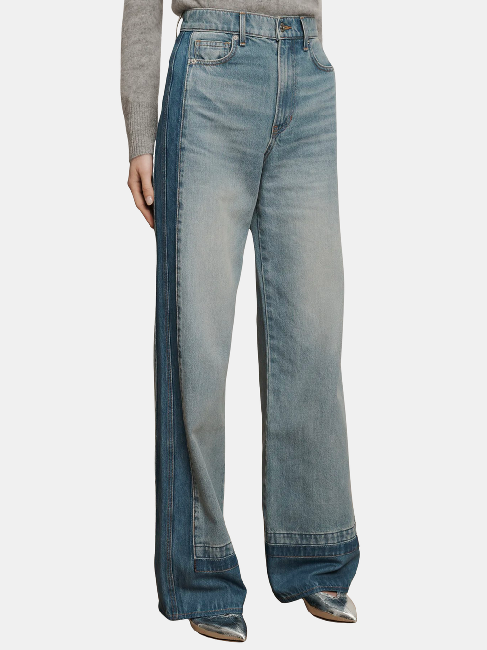 Taylor High Rise Wide Leg Reworked