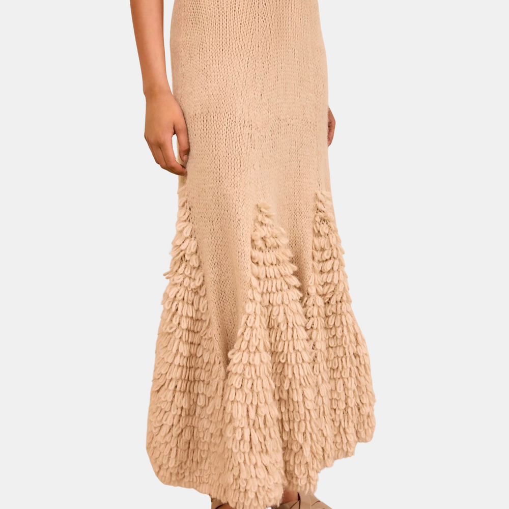 Nathalie A-line Knit Skirt