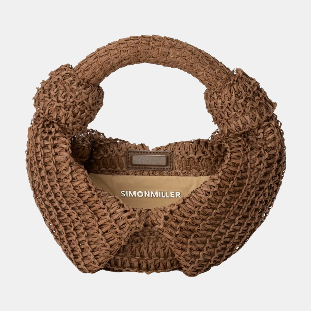 Raffia Lopsy Bag