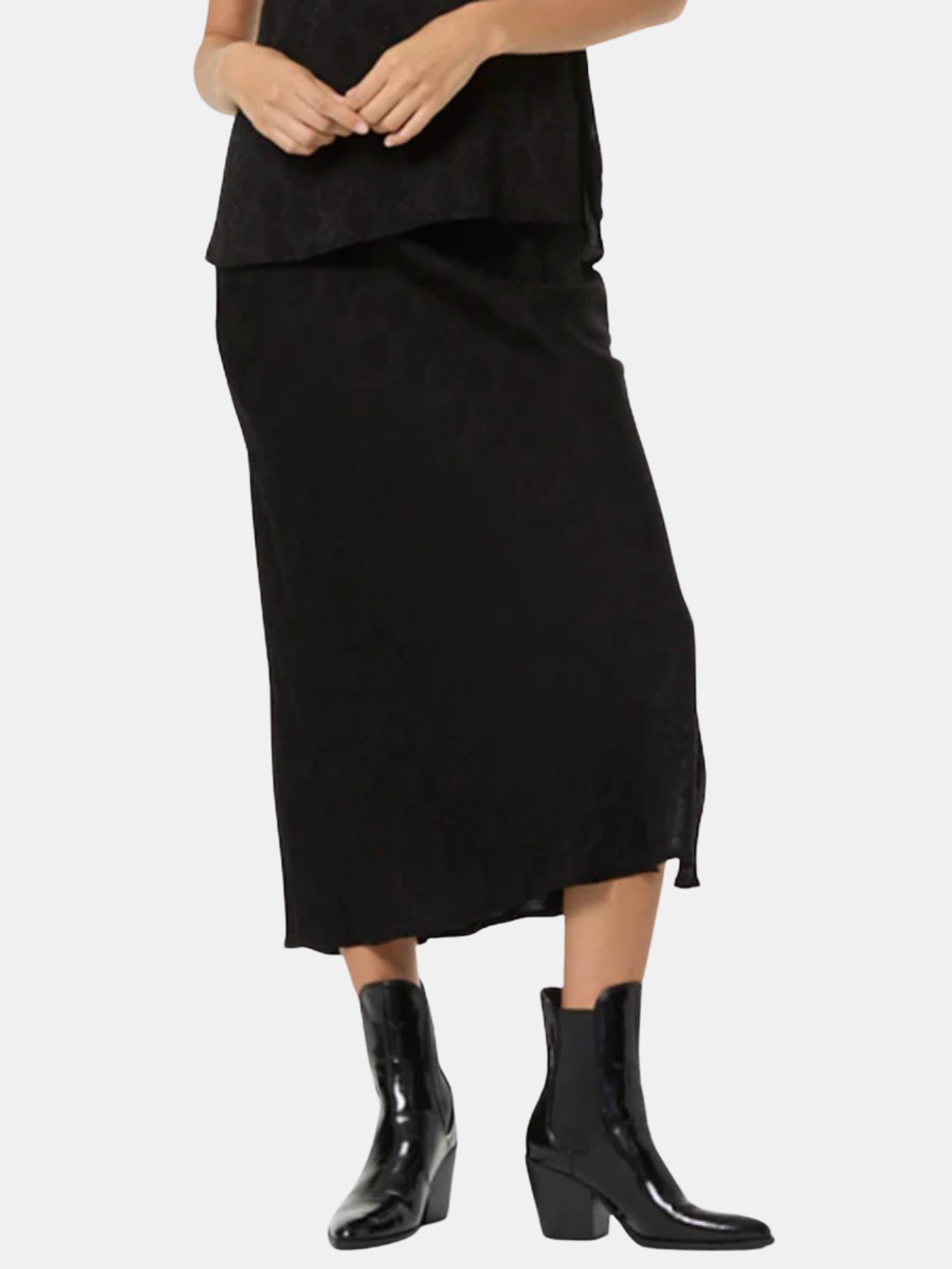 Felicity Snake Jacquard Skirt