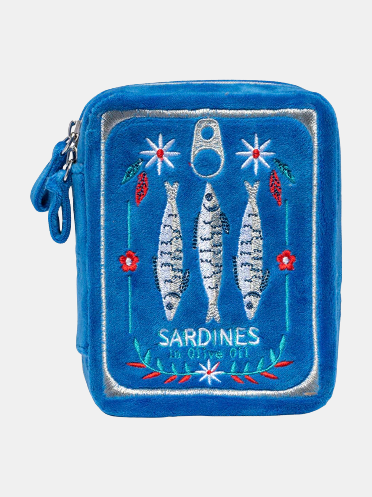 Sardine Can Velvet Jewelry Zip