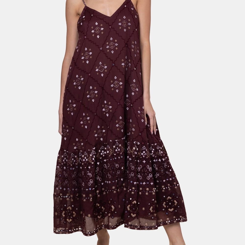 Midi Mosaic Print W/ Mirrors