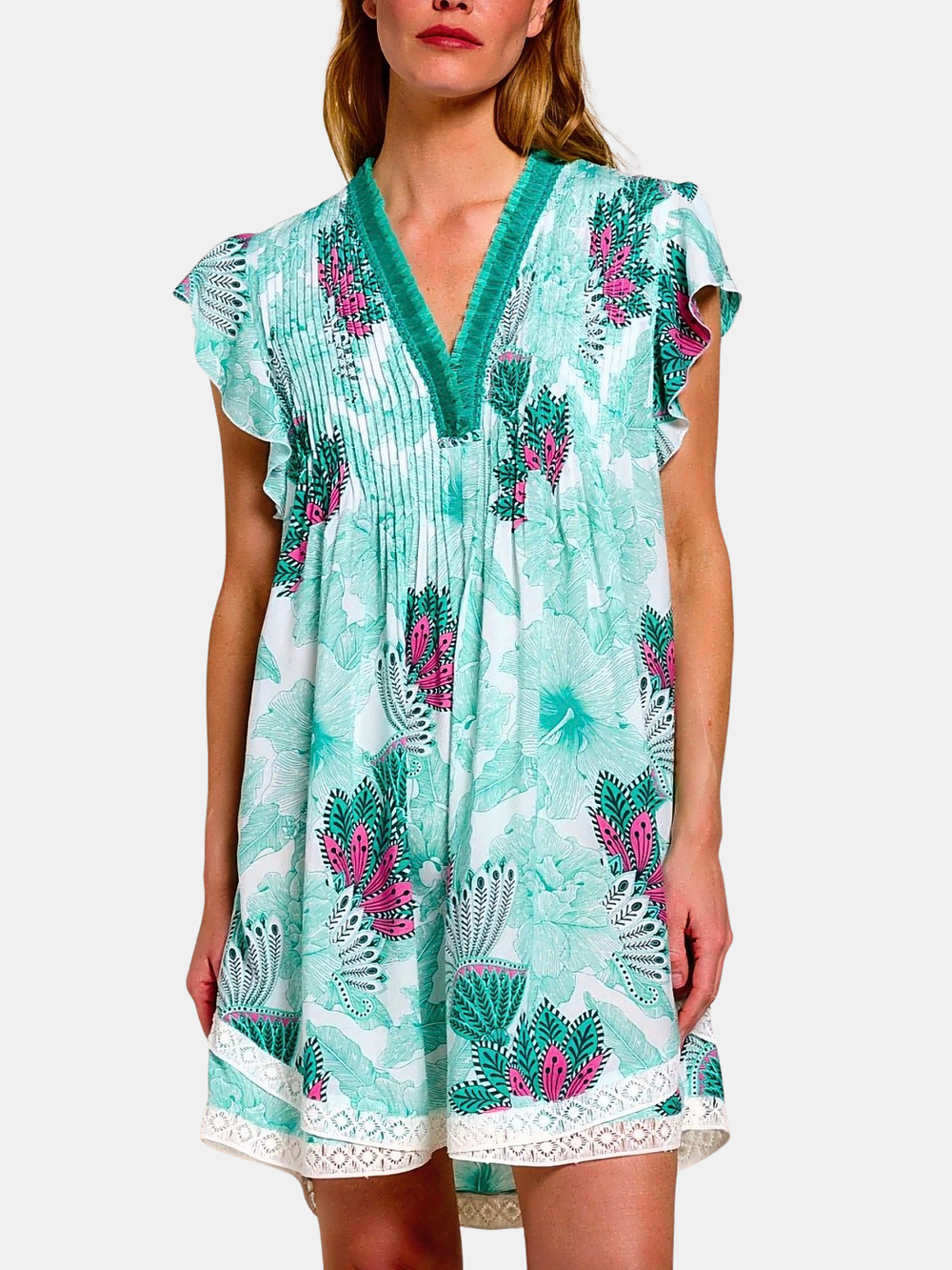 Poupette St Barth | Sasha V Mini Dress | ShopMorley Morley Poupette St Barth | Sasha V Mini Dress | ShopMorley Morley