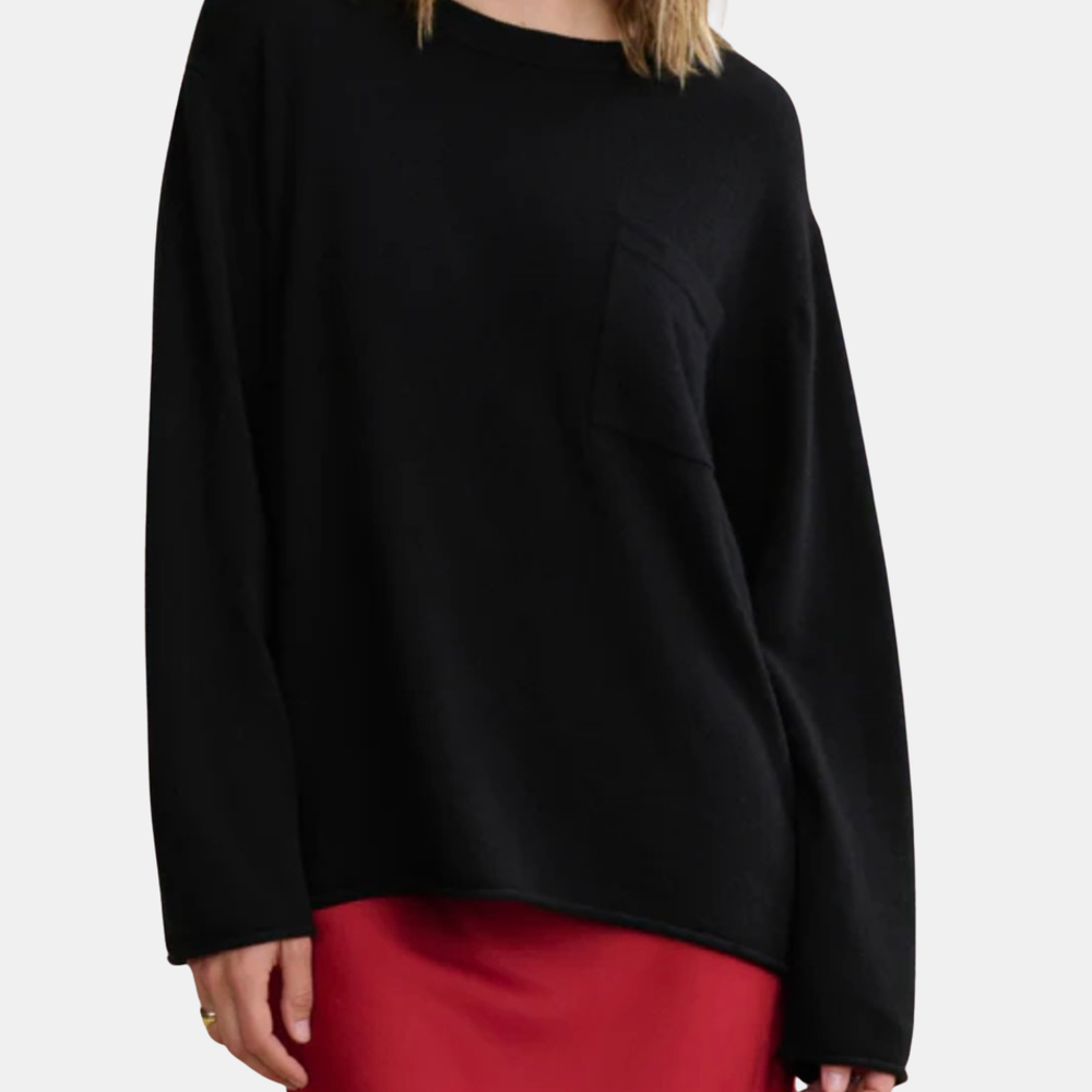Cashmere Chandler Long-Sleeve Tee