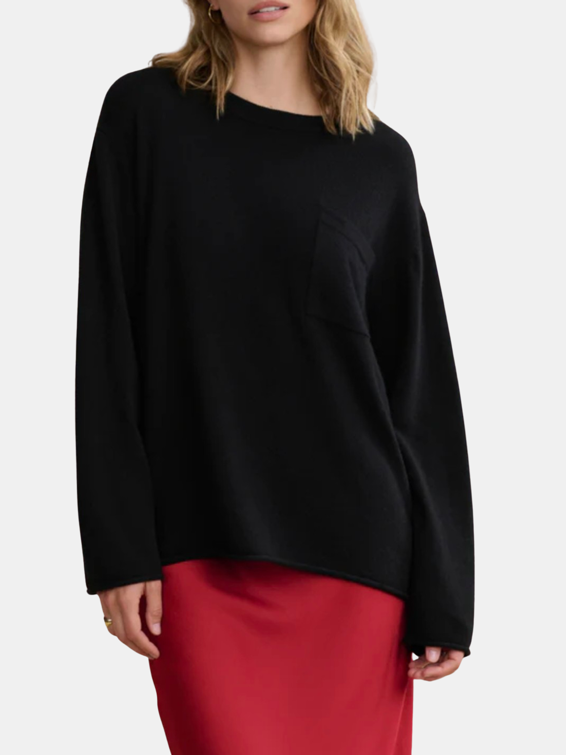 Cashmere Chandler Long-Sleeve Tee