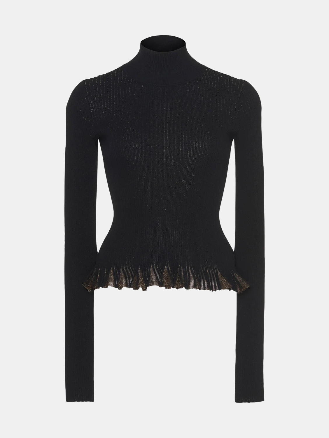 Yulia Knit Turtleneck Top