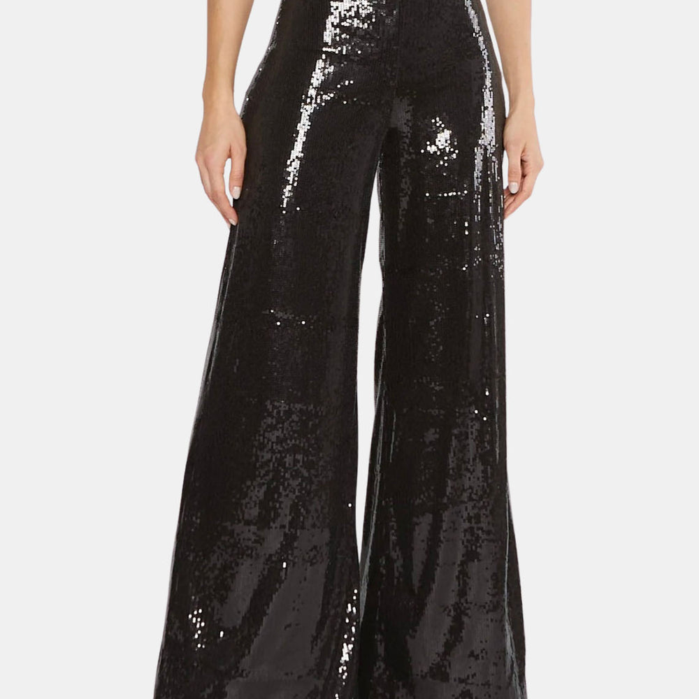 Sequin Wide Leg Pant