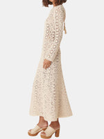 Helena Crochet Lace Gown