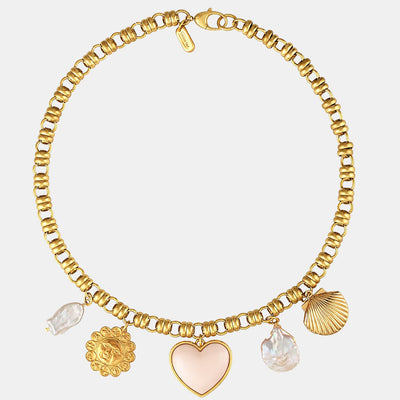 Sun Goddess Charm Necklace