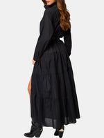 The Tiered Shirt Maxi Dress