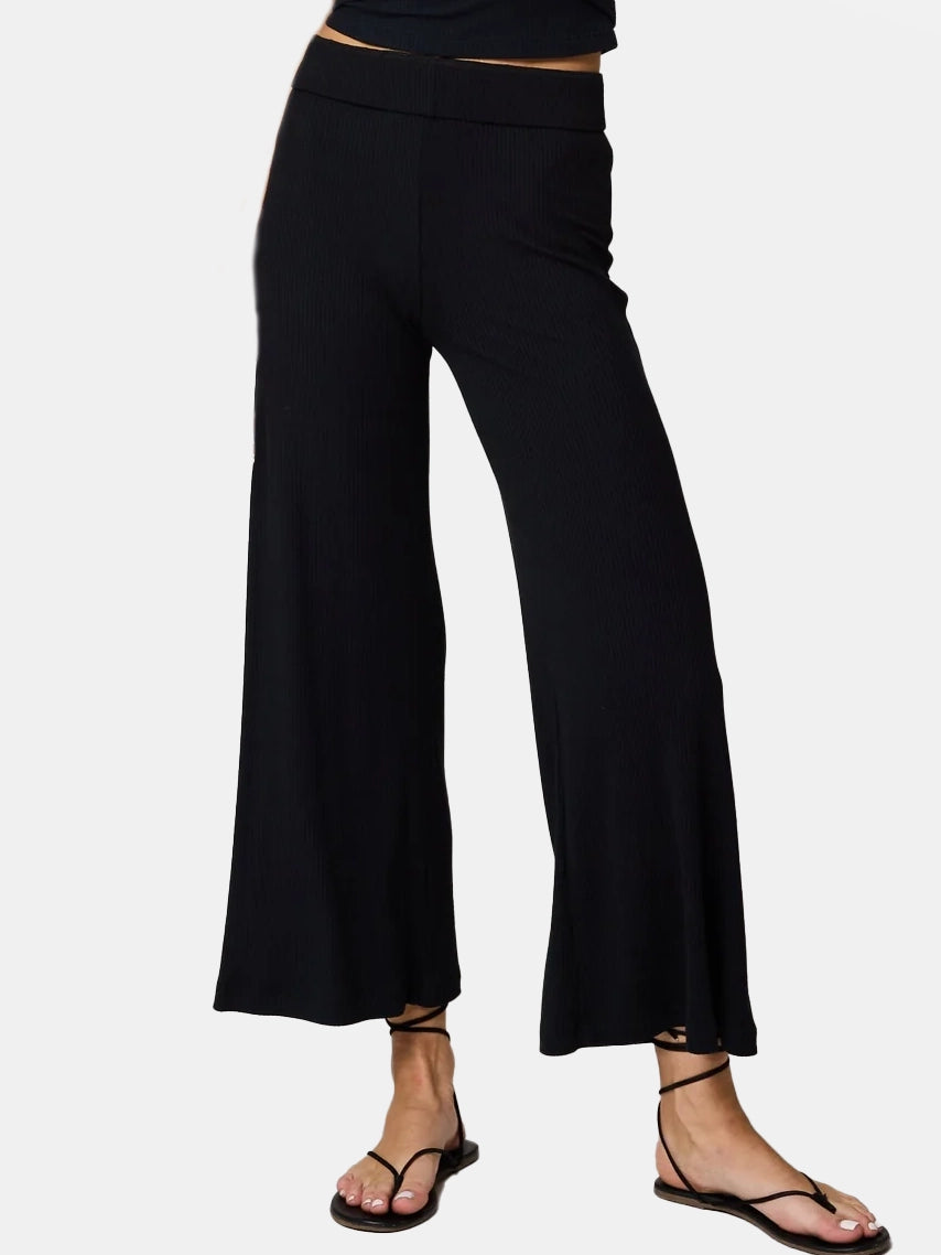 The Rib Wide Leg Pant