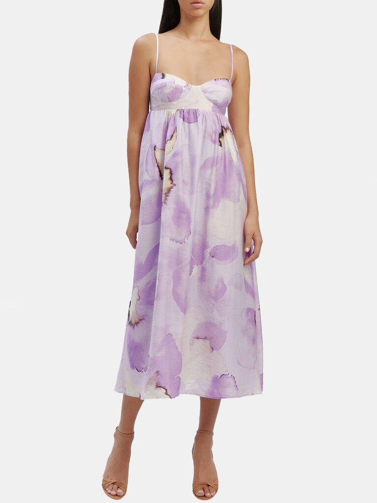 Lenora Printed Midi Dress - Morley 