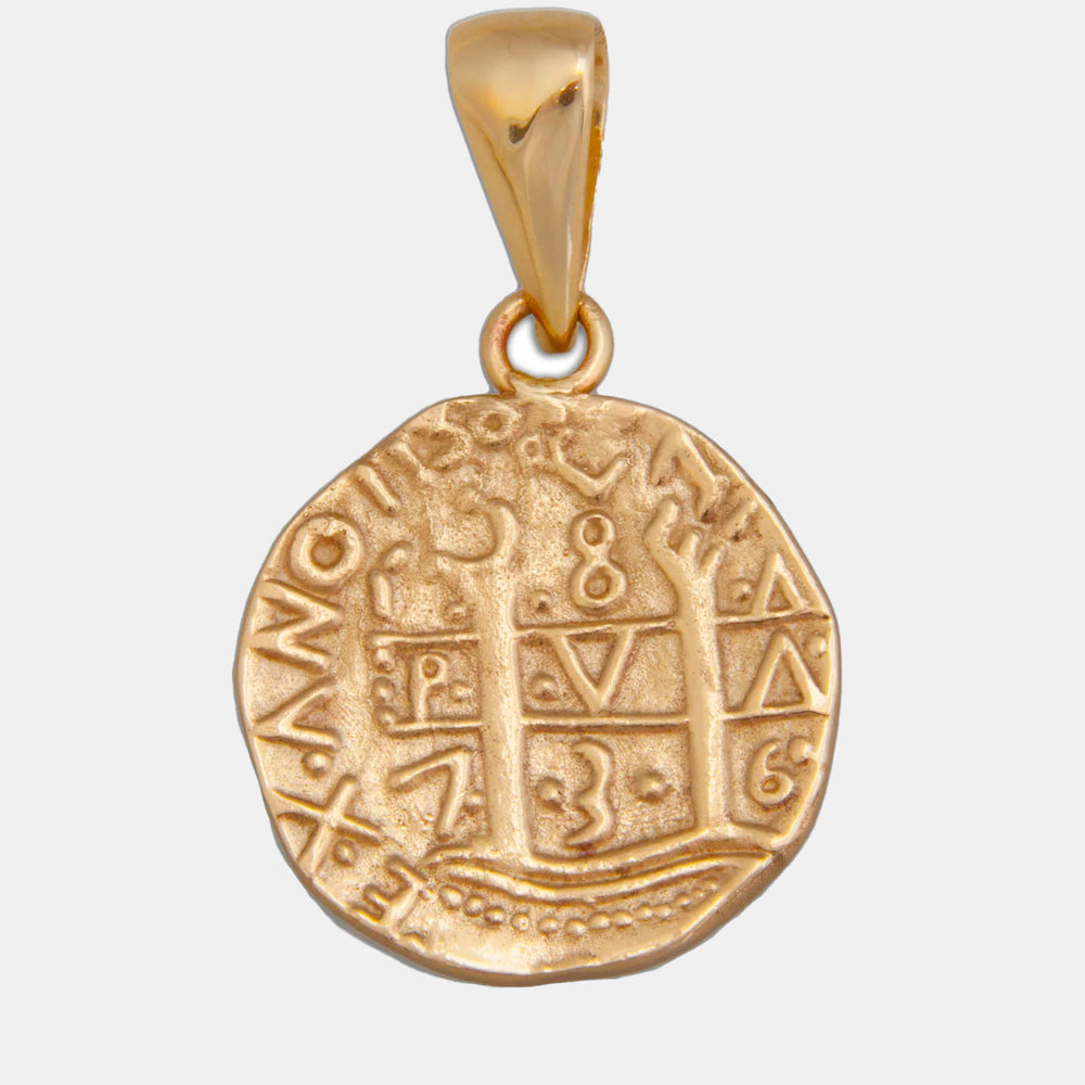 Alchemia Replica Treasure Coin Pendant