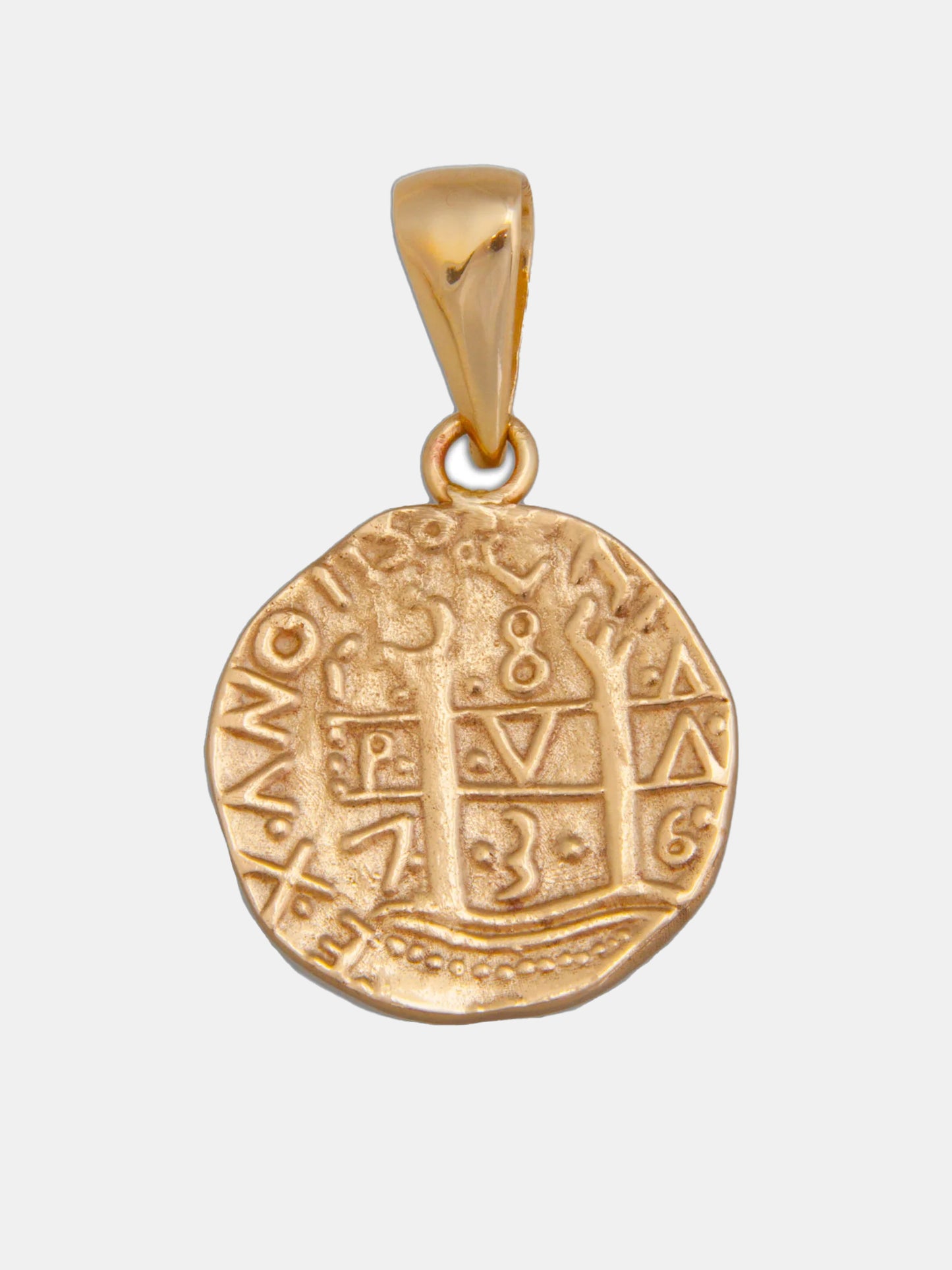 Alchemia Replica Treasure Coin Pendant