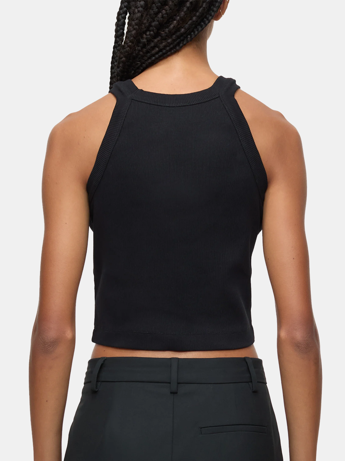 Cropped Racer Top