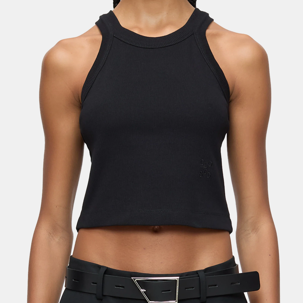 Cropped Racer Top