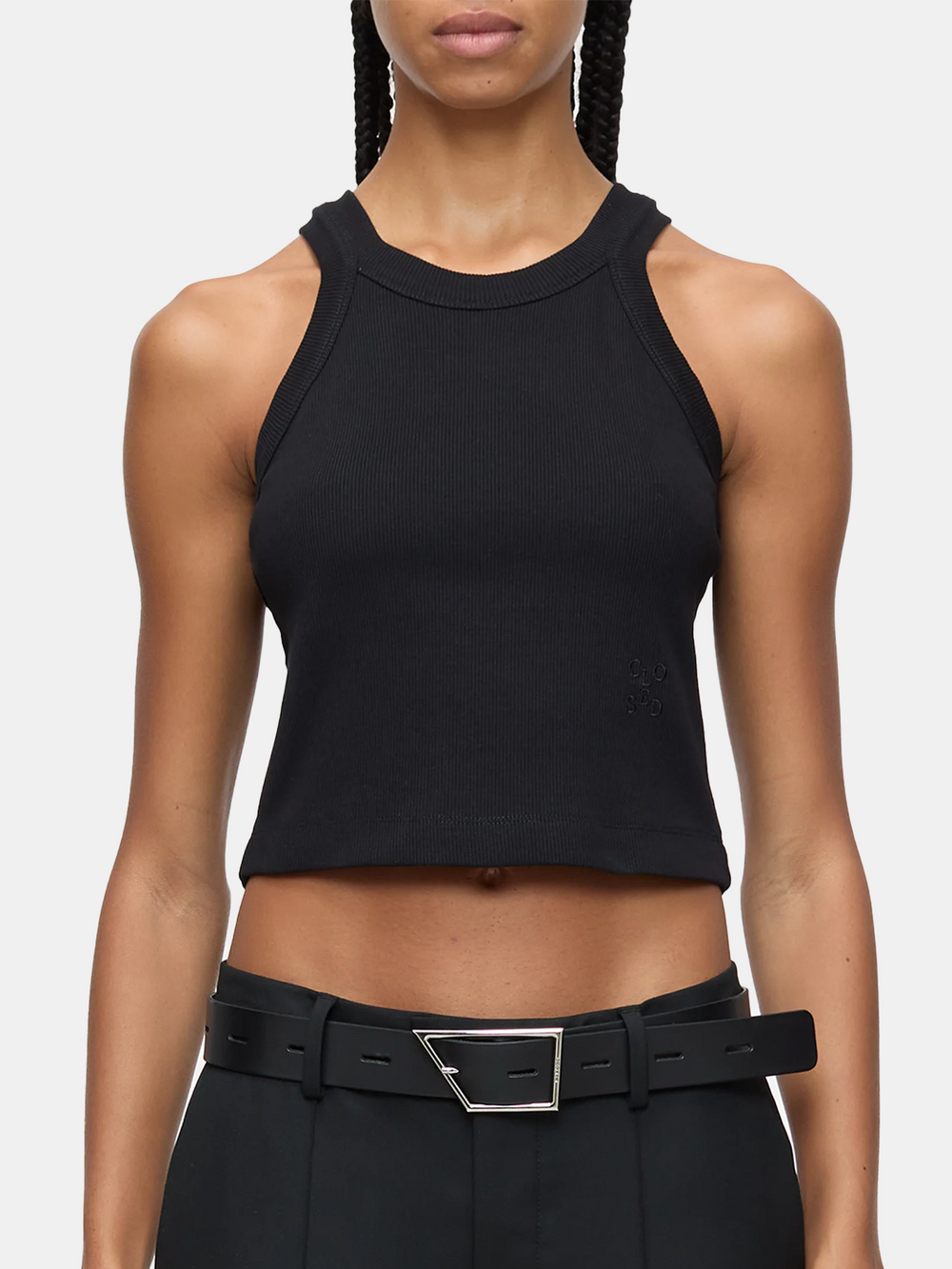 Cropped Racer Top