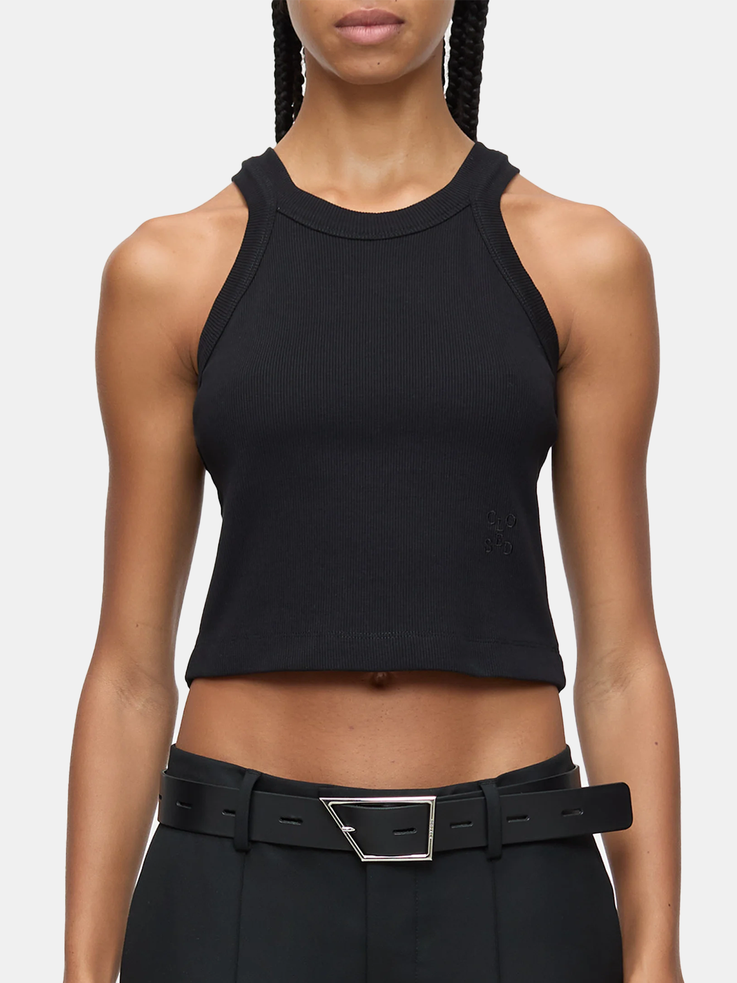 Cropped Racer Top