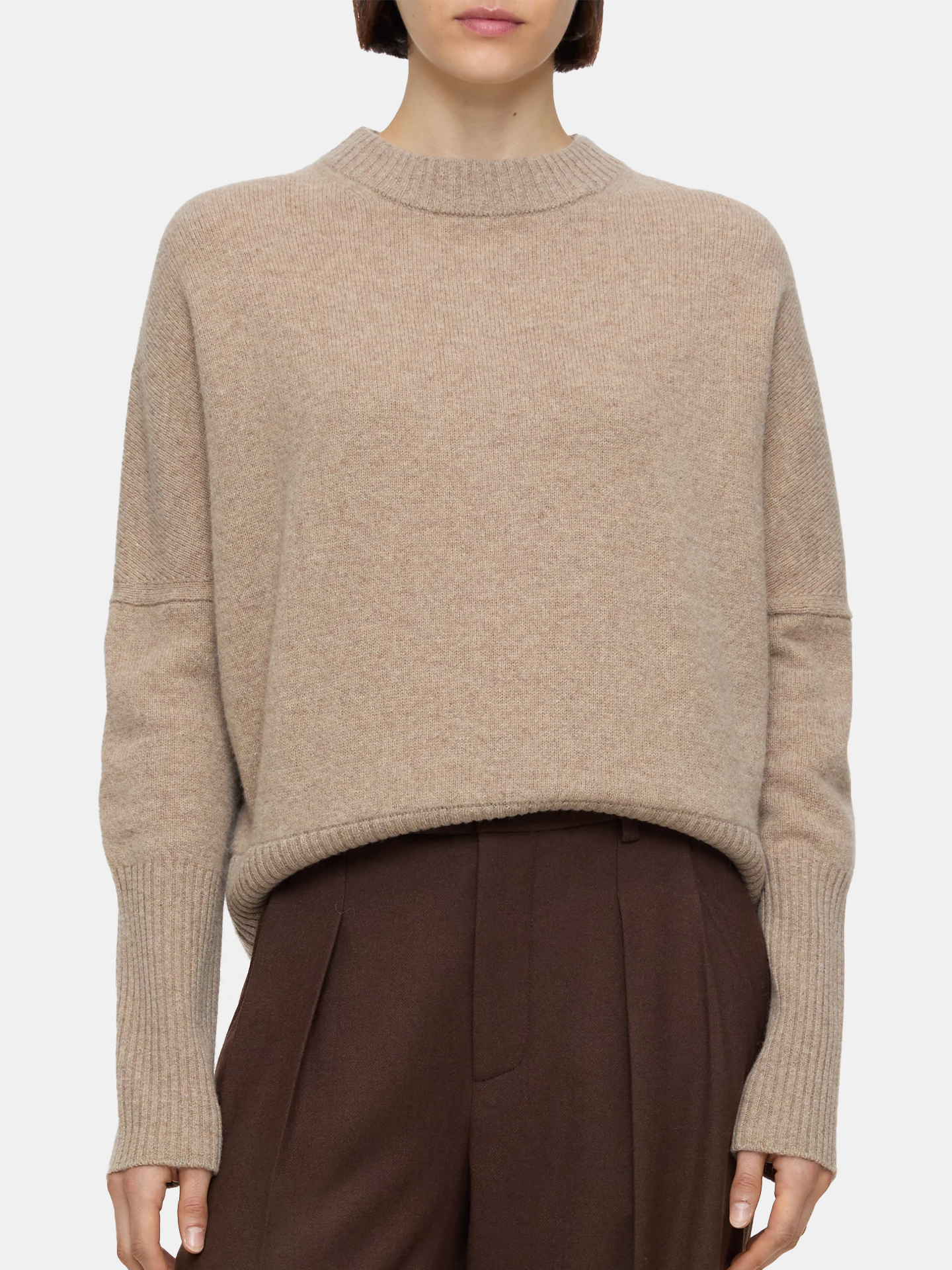 Crew Neck Cropped